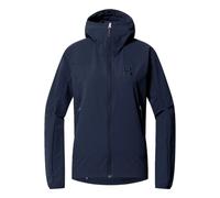 HAGLOFS Rosson Giacca Softshell con Cappuccio Donna (Tarn Blue) Donna M