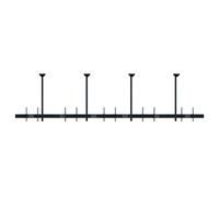 Hagor comPROnents® Menuboard supporto da soffitto per 5 display 46-65" formato paesaggio | max. VESA 600x400
