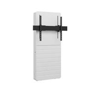 Hagor CON-Line® W Lift Supporto multimediale da pavimento a parete con sistema di sollevamento per schermi da 55-75", regolabile elettricamente in altezza