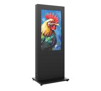 Hagor HP chiosco 55″ FS supporto indoor indipendente | supporto singolo | formato ritratto | diagonale display: 55″