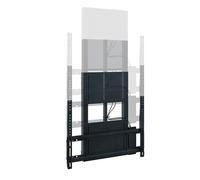 Hagor WH Moto Slim Sistema di sollevamento motorizzato con regolazione in altezza per il montaggio a parete di uno schermo da 42-86"
