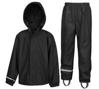 HAGOT Basic Rainwear Suit, Kids Set Giacca e Pantaloni Impermeabili, Pantaloni Giacca Vestito leggero, Completo per Bambini Piccoli