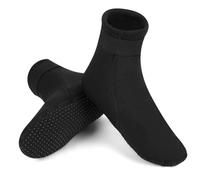 HAGOT Calzari Neoprene Bambini，Calzini da Muta in Neoprene da 3 mm, Calzini Termici per Bambini, Antiscivolo e Antigraffio da Sub per Piscina, Spiaggia, Immersioni e Snorkeling