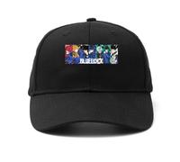 HAGRDBC Blue Lo-ck Unisex Cappello Da Baseball, Berretto Con Visiera Parasole, Cappello Per Ciclismo, Pesca, Tennis, Corsa, l'estate(BlackE)