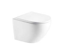 Hagser Beno vaso wc con copriwater a discesa lenta sospeso senza brida bianco HGR20000042