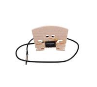 Hagsnec 1 Pezzo Violino BrüCke con Interno Piezo Argilla Assemblata Dei Clienti Per Lo Scambio Di 4/4 Violino Elettrico Parti Pieno Size