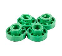 Hagsnec 4 x Set di rulli guida per alzacristalli anteriori per 9-5 9-3 900