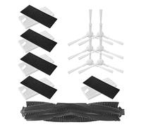 Hagsnec Pezzi di ricambio per busti laterali, filtro HEPA compatibile con aspirapolvere robot Q11