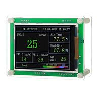 Hagsnec -Qualità Monitor Pm2.5 Pm10 Pm1.0 Rilevatore di Qualità Interna Monitor per, Casa, Ecc. (Pm1.0, Pm2.5, Pm10)