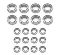 Hagsnec Set di 20 cuscinetti a sfera per 144001 144002 124016 124017 124018 124019 RC parti Upgrade accessori