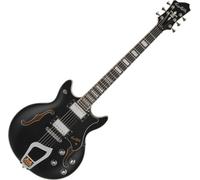 Hagstrom Alvar Black Chitarra Semiacustica