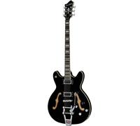 Hagstrom Tremar Viking Baritone DLX BLK