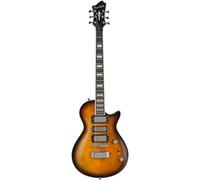 Hagstrom Ultra Max Special Gylden Burst - Chitarra elettrica Single Cut