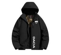 HAGTBFRC Giacca con Cappuccio Da.ci-a, Uomo Invernale Leggero Piumino, di transizione resistente al freddo per la stagione autunno-inverno, caldo(Black,S)