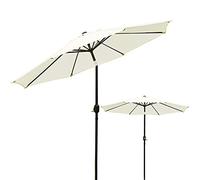 HAGTRB Parasoli da Giardino 1pcs Parasole da Giardino ombrellone con 8 Costole robuste Protezione Impermeabile Ombrello del Sole, Ideale per Uso Commerciale e residenziale, Parasole all'aperto