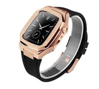 HAGTRB Schik in acciaio inossidabile cinturino+custodia per banda in metallo da 44 mm per IWatch Series 8 7 6 SE 5 4 3 2 1 Correa 38mm 40mm ReplaceMenat