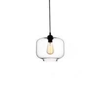 HAGTRB Tradizionale lampadario in Vetro del Nord Europa creatività Singola creatività Vintage Vervi di Vento Industriale Contropiede Bar Restaurant Cafe Living Room Lampadario Drop off Line Regolable
