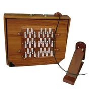 HAHAPA Grande scatola Shruti con 36 chiavi, 43,2 x 35,6 x 7,6 cm, set speciale di 3 ance