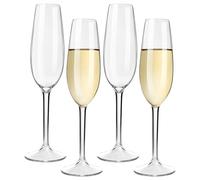 HAHASHOW Bicchieri da Champagne,Calici per Prosecco 226 ml, Set di 4 | 100% Tritan-Plastica,Resistente agli urti e alle rotture, Adatto alla Lavastoviglie, feste ed eventi, come regalo