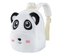 HAHASHOW Zainetto Asilo Bambino 2-4 Anni Zaino Asilo Bimba e Bimbo in Peluche con Design Animali Carini per Asilo e Viaggi (Panda)