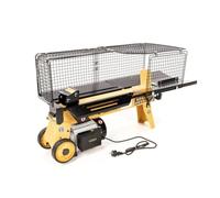 Hahn & Sohn Cedrus LS02H - Spaccalegna elettrico 7T, lunghezza fino a 52 cm, motore da 2200 W, compatto e sicuro, spaccalegna da ardere per casa e giardino, legna da ardere, legno corto, legno