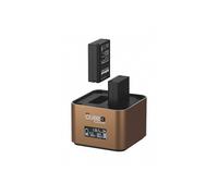 HAHNEL ProCube3 Caricabatterie compatibile con Olympus BLN-1. BLS-5. BLH-1.