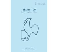 Hahnemühle, 60127430, blocco da disegno, A5 190 g/mq, 50 fogli