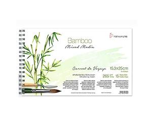 Hahnemühle Carnet de Voyage Bamboo Mixed Media Pad - 15.3x25cm - 15 Sheets