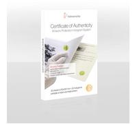 Certificato di autenticità Hahnemühle A4 Box 25 vel
