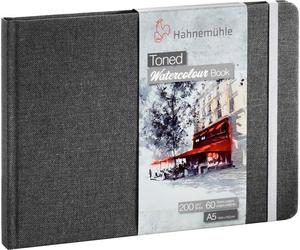 Hahnemühle Toned Watercolor Taccuino da disegno 60 A5 200 g Light Grey