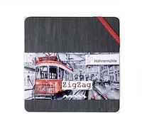 Hahnemühle ZigZag Book Leporello Libro acquerello con superficie a grana fine, 300 g/m², 18 pagine, 14 x 14 cm