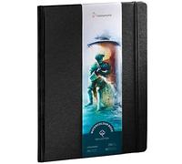 Hahnemuhle 10625350 - Quaderno per acquerelli, 100% cotone, stampa a freddo, 250 g/m², formato A6 verticale