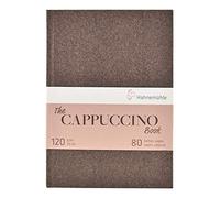 Hahnemuhle, Blocco da disegno, cappuccino, formato A4 (29,7 x 21,1 cm), 120 g/m?, 40 fogli/80 pagine, rilegato