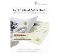 Hahnemuhle Certificato Hahnemuhle di autenticità A4x25