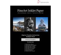 Hahnemuhle FineArt Glossy Inkjet Paper Sample Pack (8.5 x 11 In. 14 S