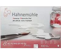 Hahnemuhle Harmony Watercolour Block,12 Sheets, 24x30cm NOT