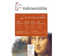 Hahnemuhle Leonardo 600gsm 36x48cm Blocks, Matt Surface, 10 Sheets