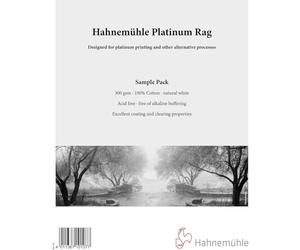 Hahnemuhle Platinum Rag gr300 cm21.6x27.9cm 5 fogli