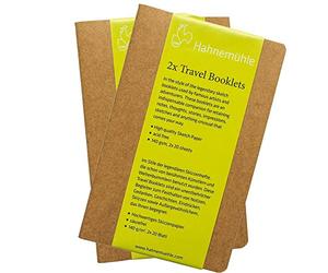 Hahnemuhle Travel Booklet 13.5 x 21cm Portrait Pack of 2