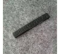 HAHYHL Emblema per Mazda MX-5 ND 2018-2023,Nero griglia Anteriore Logo Stemma Bagagliaio Cofano Posteriore Lettere Adesivo Distintivo Metallo Decorazione Accessori Styling Modifica,Just skyactivG