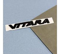 HAHYHL Emblema per Suzuki Vitara 2018-2024,Nero griglia Anteriore Logo Stemma Bagagliaio Cofano Posteriore Lettere Adesivo Distintivo Metallo Decorazione Accessori Styling Modifica,Just Vitara