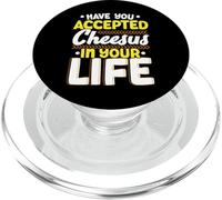 Hai accettato il formaggio nella tua vita Amante del formaggio PopSockets PopGrip per MagSafe