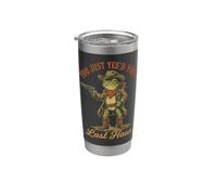 Hai appena detto il tuo ultimo partner di Haw Western Fun Frog Cowboy Bicchiere termico in acciaio inox doppia parete