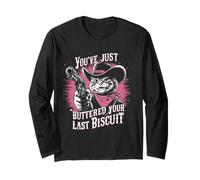 Hai appena imburrato il tuo ultimo cowboy di gatti Maglia a Manica
