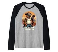 Hai Appena sbirCIATO Il Tuo ultimo Meme sugli Haw Cowboy Maglia con Maniche Raglan