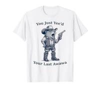 Hai Appena sgranato Il Tuo ultimo Haw Awawa Cowboy Rock Hyrax Maglietta