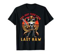 Hai Appena Visto Il Tuo ultimo Haw Funny Cowboy Frog Western Maglietta