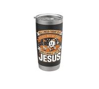 Hai bisogno di Golf e Jesus per cristiani e cattolici Bicchiere termico in acciaio inox doppia parete