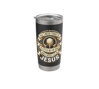 Hai bisogno di Golf e Jesus per cristiani e cattolici Bicchiere termico in acciaio inox doppia parete
