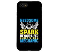 Hai bisogno di qualche scintilla nella tua vita? Dormi con un meccanico Custodia per iPhone SE (2020) / 7/8